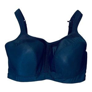 Panache Sport 5021 Full Busted Underwire Sports Bra 32G Black Gym Workout Train